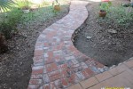 masonry brick walkway path for front yard by GPT Construction Outdoor Kitchen Builder in Sacramento
