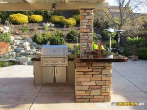 Placerville outdoor firepit masonry