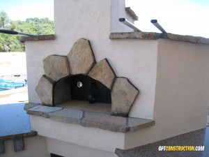 Placerville pizza oven masonry