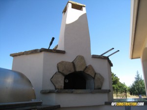 Placerville pizza oven masonry